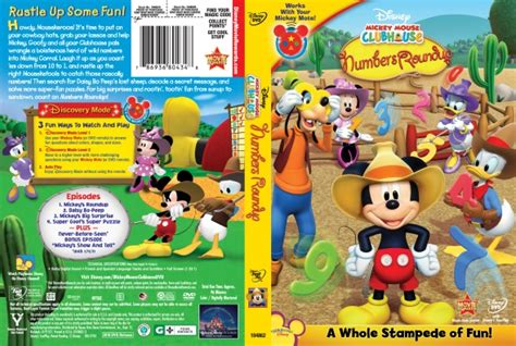 Mickey Mouse Clubhouse Numbers Roundup Dvd Menu