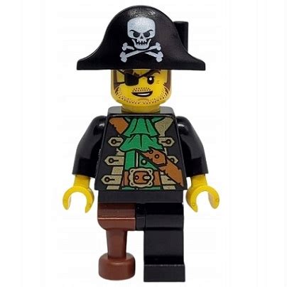 LEGO Pirates Piraci Figurka Pirat w kapeluszu z drewnianą nogą