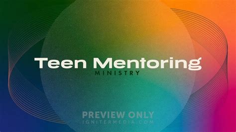 Mega Ministry Set Teen Mentoring Ministry Title Graphics Igniter