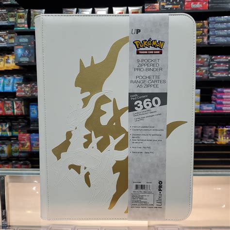 Ultra Pro Pokémon Elite Series 9 Pocket Zippered Premium Pro Binder