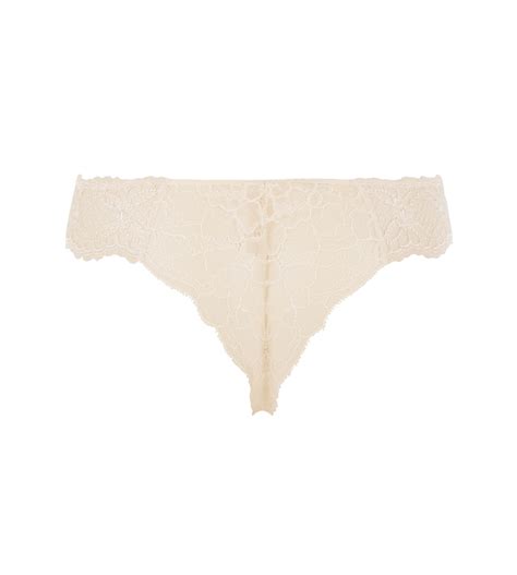 Tanga Sublime En Dentelle Nude Simone Perele Lingerie Sipp