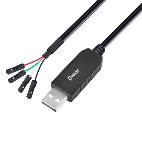 Mua Dtech Usb Ttl Serial Converter Cable 33v 1m Pl2303 Chipset 4 Pin 2