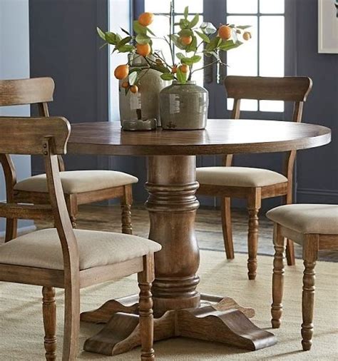 Muse Driftwood Driftwood Round Dining Table from Progressive Furniture ...