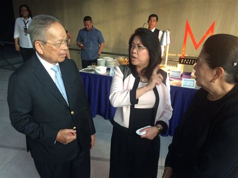 LOOK: Chief Justice Maria Lourdes Sereno has arrived here for ex-CJ ...