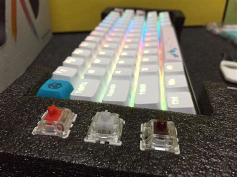 Kemove Snowfox Dk Mechanical Keyboard Keys Rgb Compact Gaming