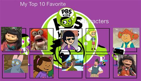 top favorite pbs kids characters  scottyiam  deviantart