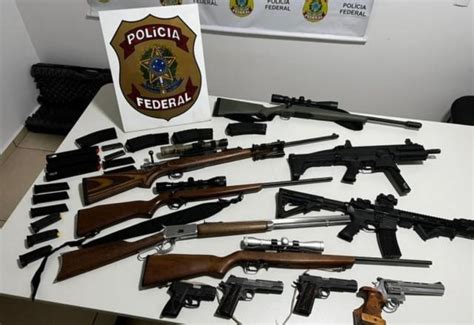 Polícia Federal Apreendeu 29 Armas E 7 Mil Munições Em Megaoperação