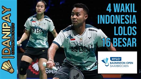 Hasil Lengkap Indonesia 32 Besar Badminton Hylo Open 2023 YouTube