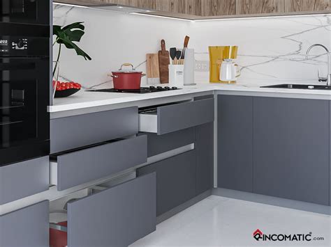 Gola Profile By Rincomatic Hardware C And J Profiles For Kitchen Cabinets