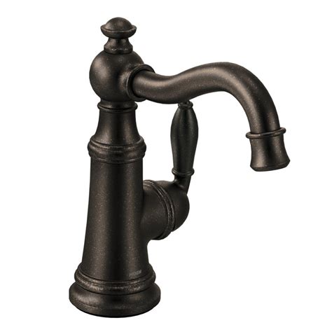 Moen S Orb Weymouth One Handle High Arc Bar Faucet Oil Rubbed