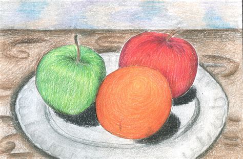 Fruit Still Life Drawing Easy | atelier-yuwa.ciao.jp