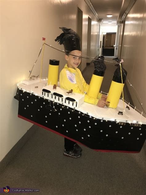 Cardboard Titanic Costume