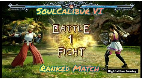 SoulCalibur VI Sophitia Vs Sophitia Forte 3339 Ranked Match YouTube