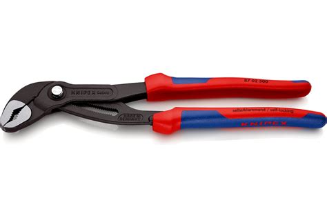 Переставные клещи Knipex Cobra под ключ 60 мм 300 мм серые 2К ручки Kn 8702300sb выгодная