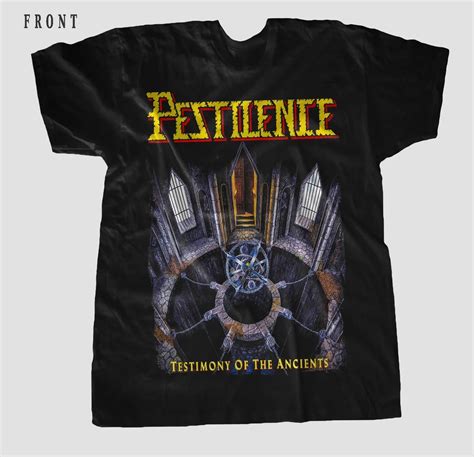 Pestilence - Testimony of the Ancients - Dutch Death Metal Band T-Shirt ...