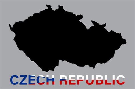 Premium Vector High Detailed Vector Map Of Czech Republic