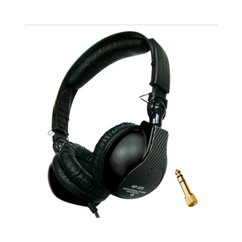 JTS HP 525 Professional Studio DJ Headphones Black Intasound Music