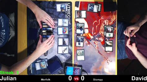 MondayModernMagic Merfolk Vs Mono Green Stompy Round 4 YouTube