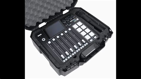 Rodecaster Pro Carry Case Youtube