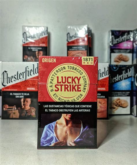 Lucky Strike Red Origen X Box Atenci N Hs