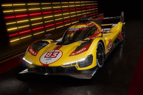 AF Corse Reveals Yellow Livery For Third Ferrari Hypercar Entry In WEC