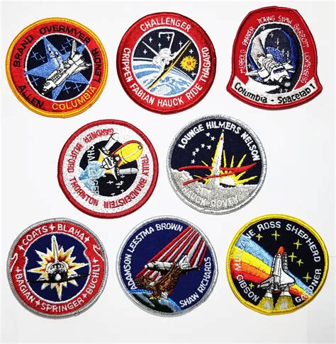 Space Program Patches