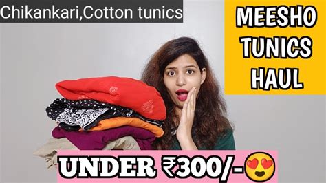 MEESHO TUNICS HAUL UNDER 300 MEESHO TUNICS HAUL MEESHO HAUL