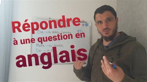 R Pondre A Des Questions En Anglais Youtube