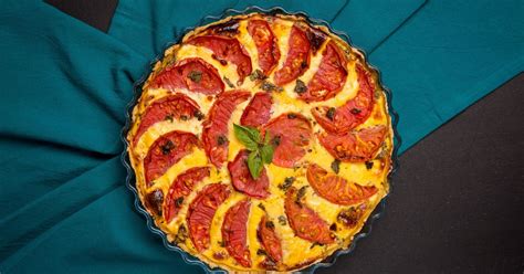 Eggplant Tomato Pie Recipe