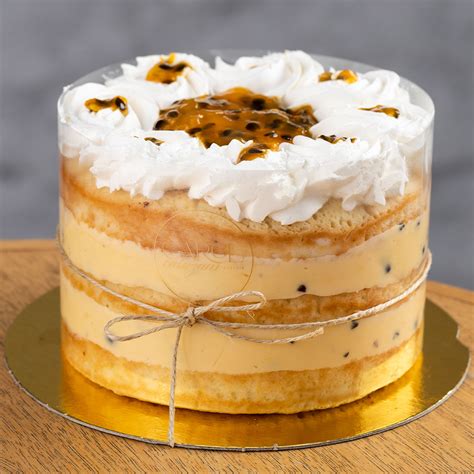 Delicioso Naked Cake De Maracuj Da Carol Calazans Encomende