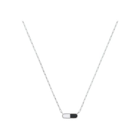 Achat Collier Charles Garnier En Argent Onyx Et Nacre