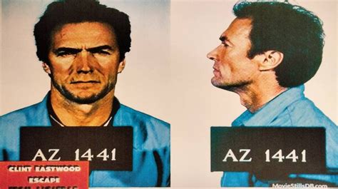 EASTWOOD escape From Alcatraz Color Mugshot Laminated Print - Etsy