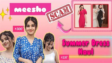 Trendy Messho Dresses HUGE MEESHO SUMMER DRESS HAUL Starting From