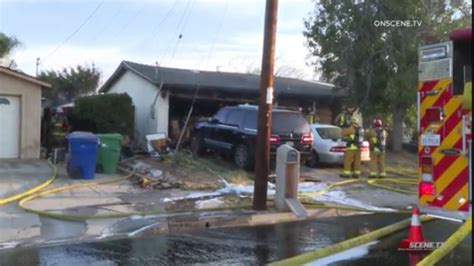 House Fire In El Cajon Prompts Evacuations Times Of San Diego