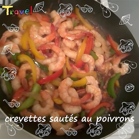 Recette De Crevettes Sautées Aux Poivrons