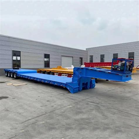 Gooseneck Drop Deck Low Loader Lowboy Low Bed Excavator Equipment