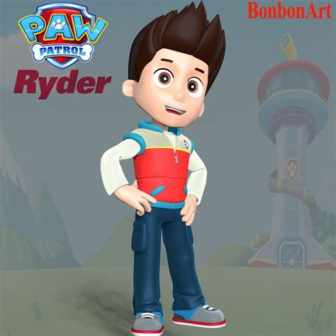 Artstation Ryder Paw Patrol Resources