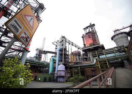 View Of Thyssenkrupp Steel S Blast Furnace 8 Which Is Operated With