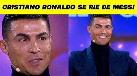 CRISTIANO RONALDO SE BURLA DE MESSI HAALAND MEJOR QUE MBAPPÉ