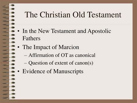 PPT - The Old Testament Canon PowerPoint Presentation, free download ...