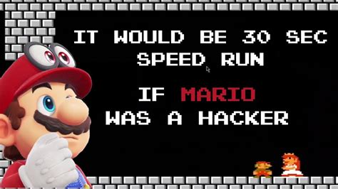 If Super Mario Cheats It Would Be A 30 Second Speed Run YouTube