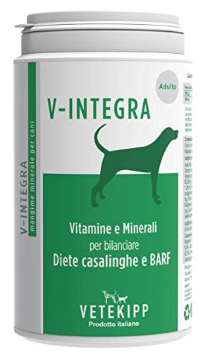 V Integra Cane Adulto Integratore Completo Ricco Di Vitamine E