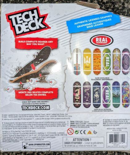 Element Tech Deck World Limited Edition Sk Shop Bonus Pack Real