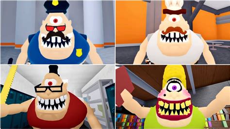 All Jumpscares In Mr Stinky S Prison Escape Vs Mr Stinky S Detention