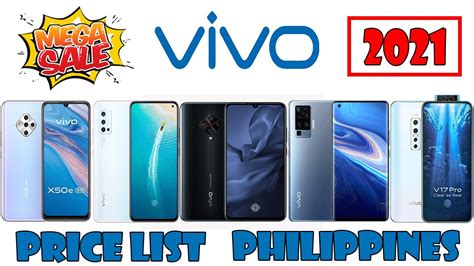 Vivo Phones Price In The Philippines 2021 Youtube