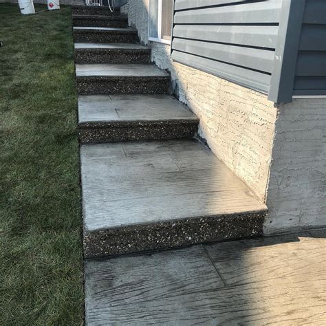 Concrete Steps Calgary Calgary Concrete Services Pre Cast Poured Step