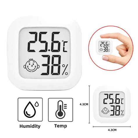 Jual Thermometer Hygrometer Digital Ukur Kelembaban Udara Dan Suhu