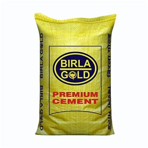 Birla Gold Premium Cement Packaging Size Kg Packaging Type Pp