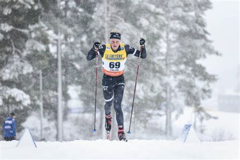 Ski de fond la pépite suédoise Alvar Myhlback pourrait délaisser la