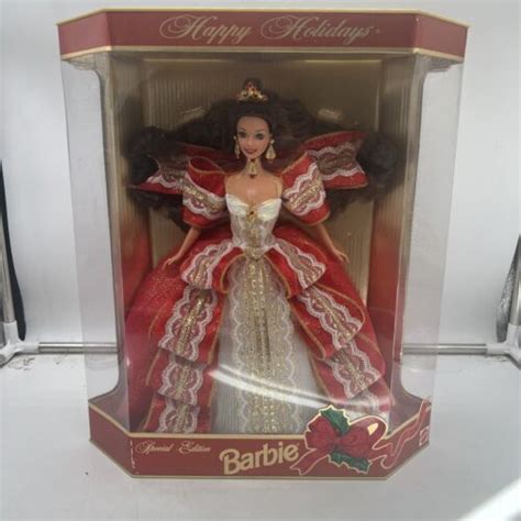 Yahoo オークション Happy Holidays 1997 Barbie Christmas Doll RAR